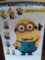 Stikers Minions 50 Cm X 70 Cm Tipo Posters